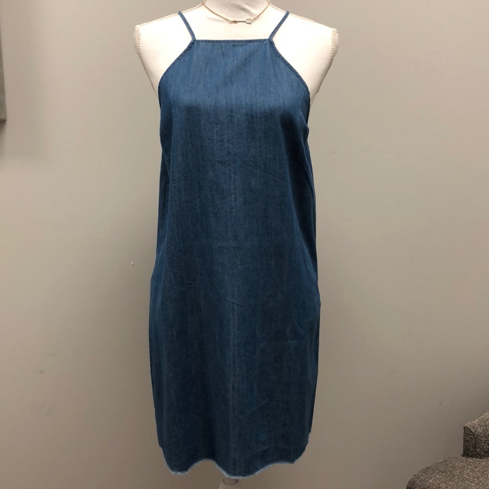 NWT SugarLips denim mini dress